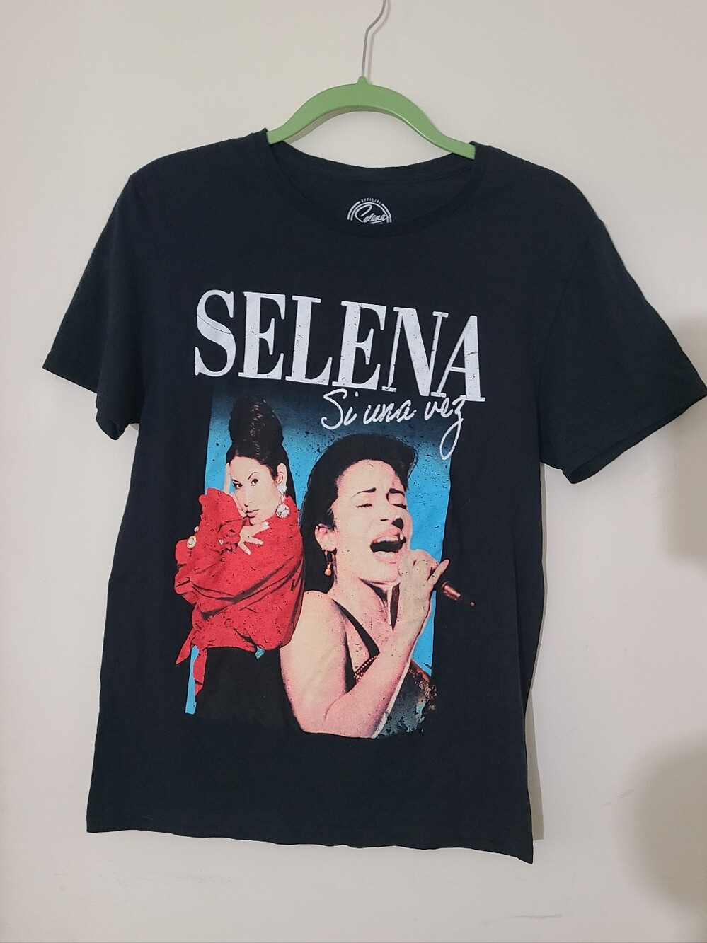 Selena Men's Si Una Vez Graphic T-Shirt Women's Medium